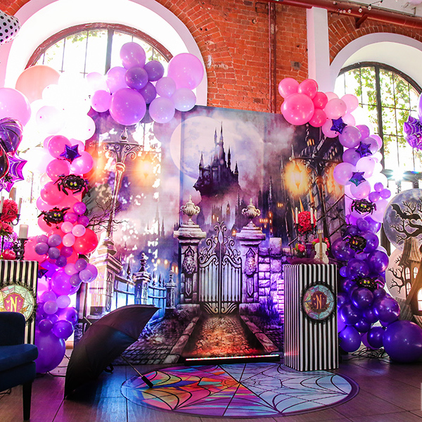 Детский праздник Венсдей