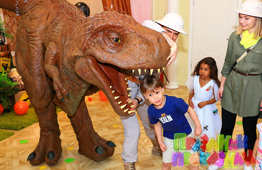Детские праздники - динозавры