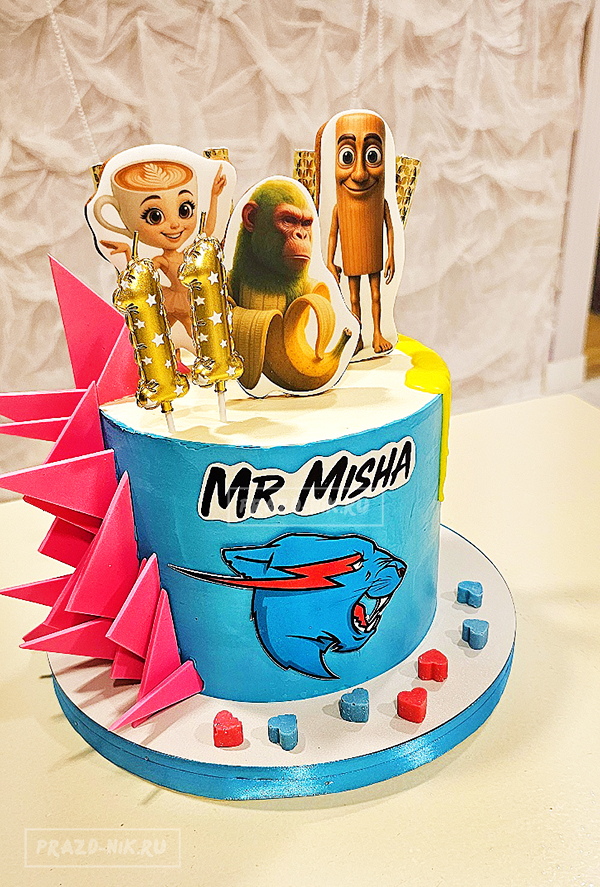 tort_mister_bist праздник в стиле мистер Бист